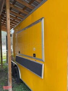 NEW - 8' x 16' Food Concession Trailer with Porch DIY Mobile Vending Unit