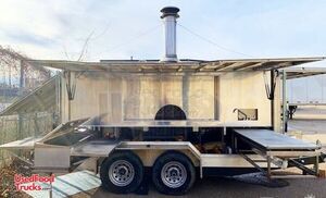 2017 - 6.5' x 12.5' Wood-Fired Pizza Trailer with Muganani 140 Wood Oven