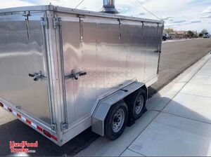 2017 - 6.5' x 12.5' Wood-Fired Pizza Trailer with Muganani 140 Wood Oven