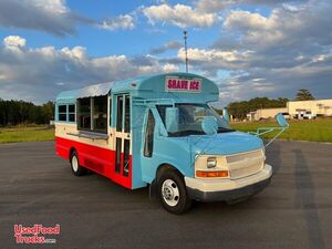 Freshly Painted 2005 Chevrolet Ice Cream Truck Bus w/ Front & Rear PA System