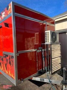 Like New 2022 - 8' x 18'' Kitchen Food Concession Trailer