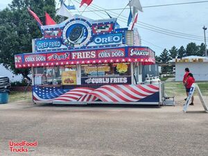 Well Equipped - 2005 8.5' x 18' Carnival Style Kitchen Concession Trailer with Porch