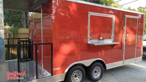 NEW 2024 CUSTOM ORDER 8.5' x 20' Freedom Food Concession Trailer with a 4' Porch