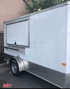 2019 - 7' x 12' Cargo Craft Food Concession Trailer with Pro Fire Suppression