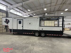 2019 8.5' x 25' Freedom Elite Series BBQ & Tailgating / Concession Trailer with Interior Bathroom