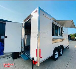 2024 8' x 16' Kitchen Food Concession Trailer with Fire Suppression System