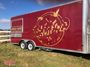 Fully Equipped 2016 - 8.5' x 20' Kitchen Food Concession Trailer with Pro-Fire.
