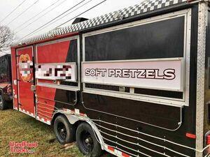 Turnkey 2016 Pretzel Bakery Concession Trailer with 2003 Chevy 2500 Truck.
