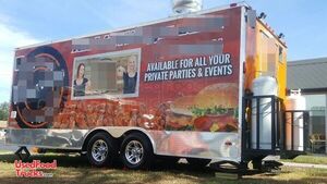 2016 - 8.5' x 20' Mobile Kitchen Food Concession Trailer