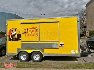 Like-New - 2023 8' x 16' Kitchen Food Concession Trailer with Pro-Fire Suppression