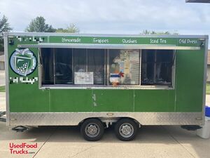 2022 7' x 14' Beverage Concession Trailer Mobile Vending Unit