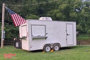 2021 8' x 16' Kitchen Food Concession Trailer with Pro Fire System