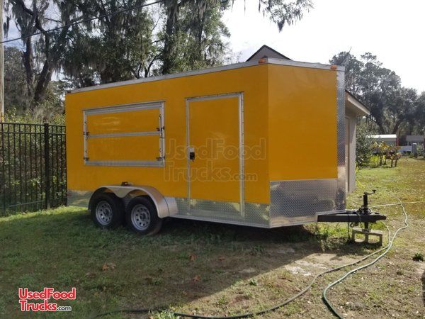 Ready to Use 2015 S. GA Cargo 15' Shaved Ice Concession Trailer/Snowball Stand