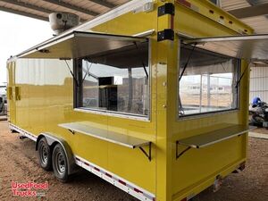 Like New - 2017 8.5' x 24' Quality Kitchen Food Trailer with Fire Suppression System