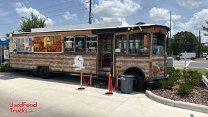 Turnkey - Trolley Bus Coffee Shop Mobile Beverage Concession Unit
