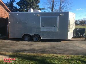 2017 - 8.5' x 18' Food Concession Trailer.
