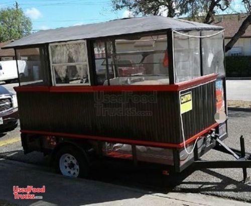 5' x 10' Compact 2015 Street Food Concession Trailer Used Small Mobile Kitchen