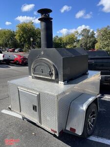 2022 - Brick Oven Pizza Trailer Mobile Food Concession Unit