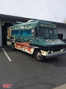 Ready to Roll GMC P3500 Kitchen Food Truck / Used Mobile Kitchen Unit.