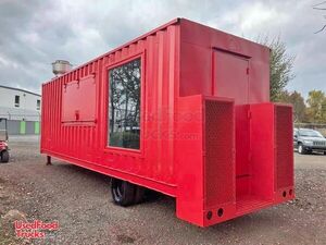 Fully Loaded - Shipping Container Food Concession Trailer.