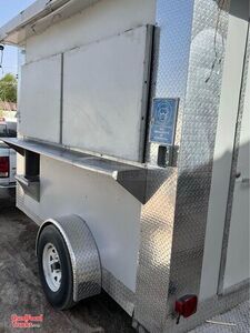 Ready to Complete 7' x 10' Mobile Food Concession Trailer