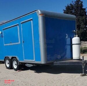 2009 - 8' x 16' Mobile Food Unit | Food Concession Trailer with Pro-Fire System
