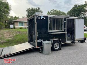 2019 - 6' x 12' Food Concession Trailer | Street Vending Unit with Pro-Fire