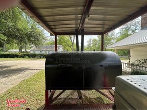Used - 18'  Barbecue Food Trailer | Food Concession Trailer