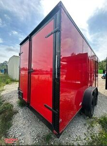 NEW - 7' x 16' Concession Trailer |  Ready for Pick Up Trailer