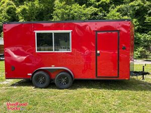 NEW - 2025 7' x 16' Quality Cargo Food Concession Trailer