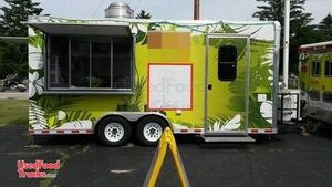 2014 - 8.5' x 18' Food Concession Trailer with Truck