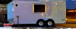 2020 Ready to Serve Used 8' x 17' Mobile Food Concession Trailer.