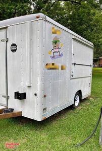 Wells Cargo 7' x 14' Shaved Ice Concession Trailer / Used Snowball Trailer.