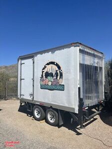 1988 - 7.5' x 11' Refrigerated Food Process/Service Trailer.