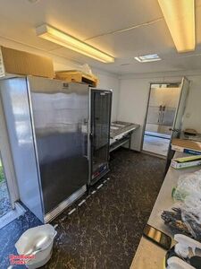33' Barbecue Food Trailer with Porch | Food Concession Trailer