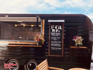 2023 Vintage Style Like New 8' x 30' Turnkey Mobile Kitchen Catering Concession Trailer