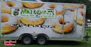 2018 7' x 16' Freedom Mini Donut Bakery /Coffee Concession Trailer w/ Pro Fire System