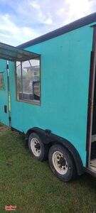 Nicely Equipped -  7' x 16' Wells Cargo Mobile Kitchen Concession Trailer.