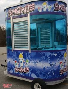 2018 Snowie 5' x 8' Shaved Ice Concession Trailer / Turnkey Mobile Snowball Biz