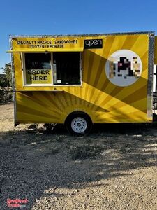 2021 7.6' x 12.' Kitchen Food Concession Trailer with Pro-Fire System