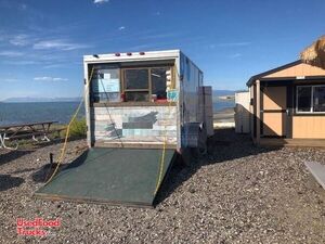 Ready to Sell 7' x 18' Street Food Concession Trailer / Mobile Food Vending Unit.