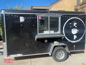 Like-New 2021 Homesteader 6' x 12' Lightly Used Coffee Concession Trailer.