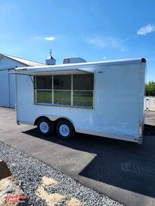 BRAND NEW 2022 - 8.5' x 16' Wells Cargo Wagon HD Spotless Concession Trailer.