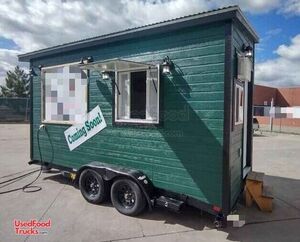 New Ready-to-Outfit 8.5' x 16' Empty Mobile Food Concession Trailer