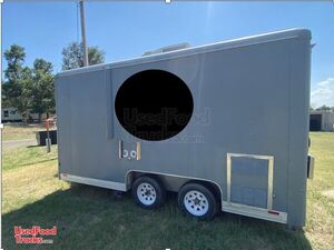 Turnkey - 2007 8' x 16' Wells Cargo Food Concession Trailer Mobile Food Unit