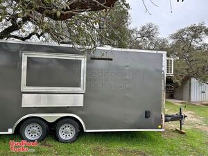 Permitted - 2023 8.5' x 18' Continental Cargo Kitchen Food Concession Trailer w/ Pro-Fire Suppression