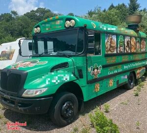 2008 26' International School Bus Converted Into Food Truck w/ Irish Wrap