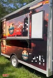 2022 5' x 16' Kitchen Food Trailer and Ford F250 Super Duty Truck