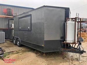Wow Cargo Barbecue Concession Trailer with Porch Only Used Once.