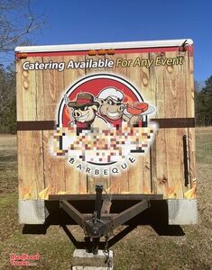 2000 - 7.5' x 18' Food Vending Trailer with New and Unused 2021 Kitchen